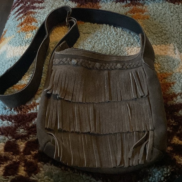 Minnetonka Purse in GREY lightly used - Picture 2 of 6